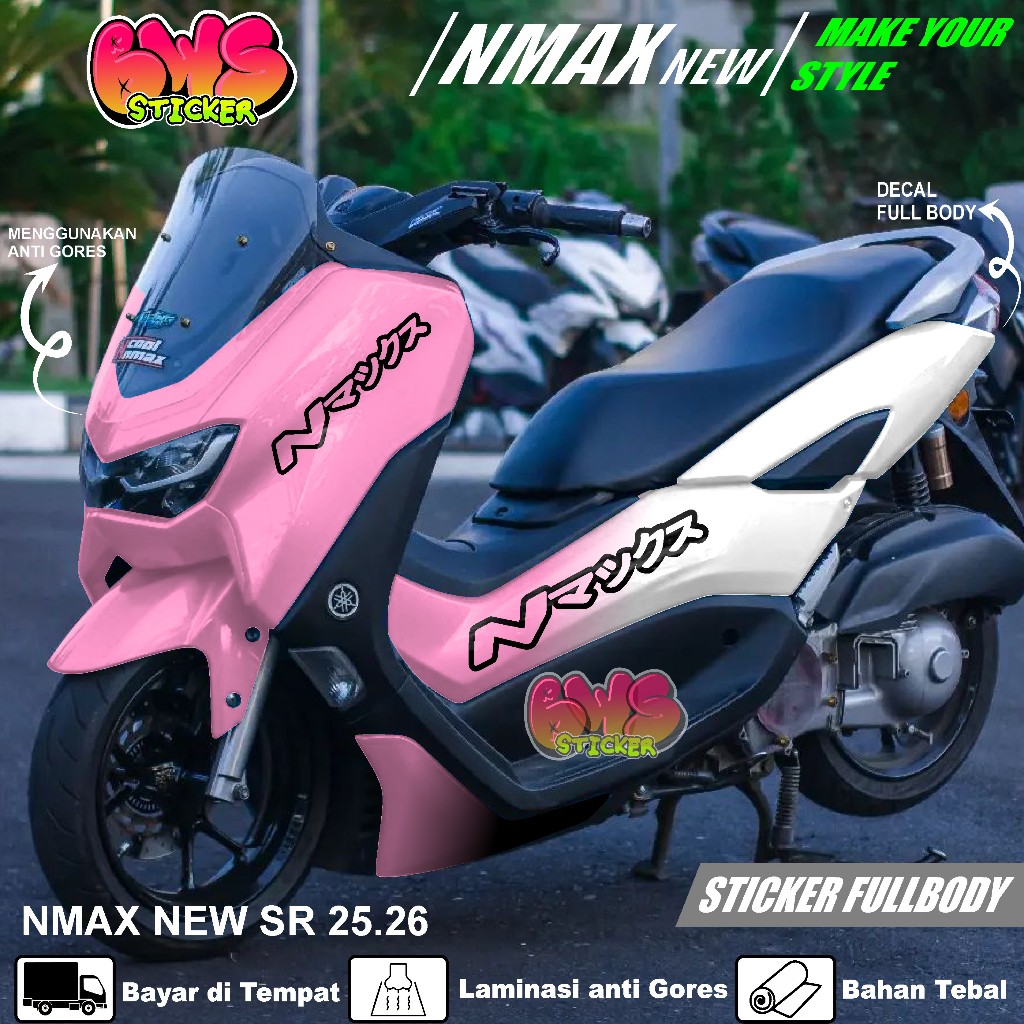 COD Decal Sticker Full Body All New Nmax Tahun 2020 2021 2022 2023 2024 Sticker Full Body Nmax New M