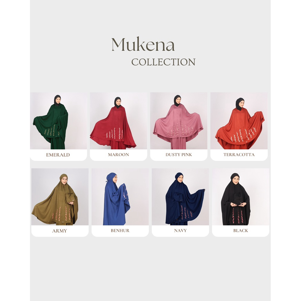 sale 20% / M250103 / mukenah dannis / mukenah rayon / polos / bordir / embroidery / mukenah dewasa /