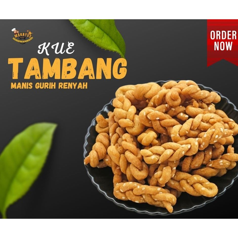 

Kue Tambang / Untir-Untir 250g 500g – Manis Gurih Renyah | Camilan Tradisional Khas