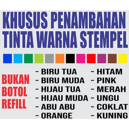 

Tambah warna stempel