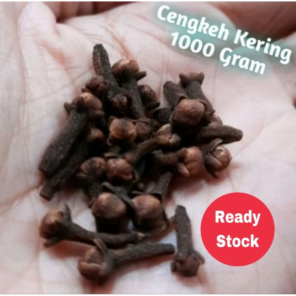 Cengkeh Kering 1000 Gram Kualitas Baik