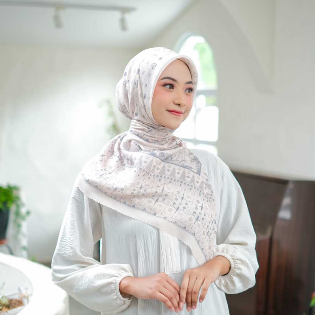 Jilbab Voal Motif Sublim Sumatera Series FH Scarf