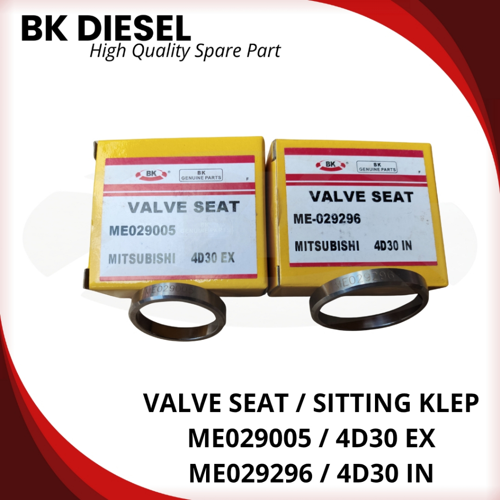 SITTING KLEP / VALVE SEAT (4D30) IN ME029296 / EX ME029005 -  BK | BKD262