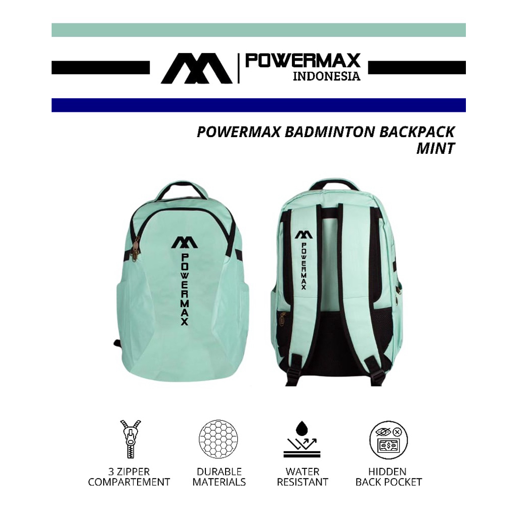 Tas ransel bulutangkis Powermax