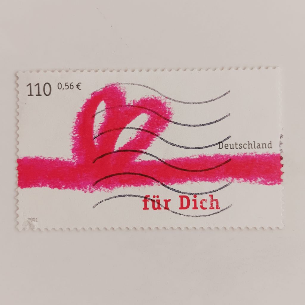 

(AD) Perangko Jerman, Republik Federal 2001 Greetings - For You 110 pfennig Used