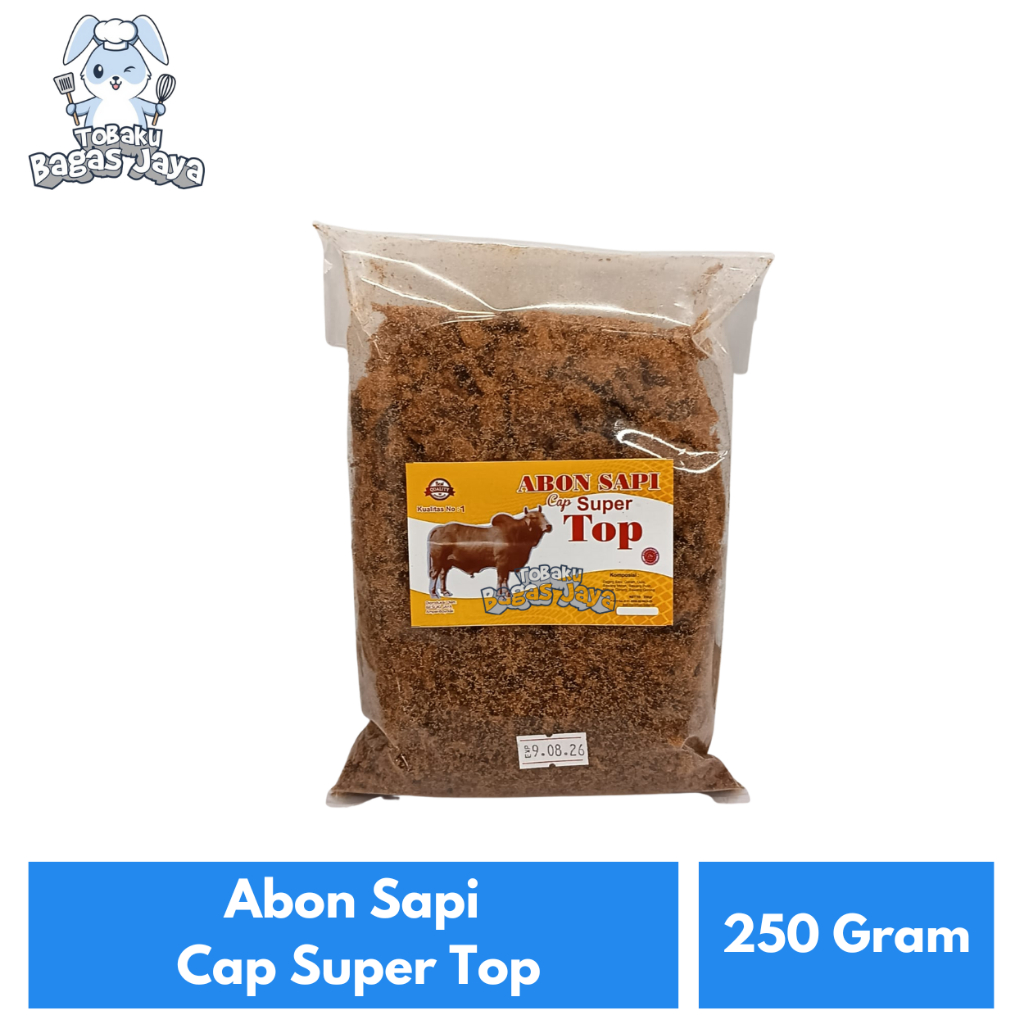 

Abon Sapi Cap Super Top 250 Gram