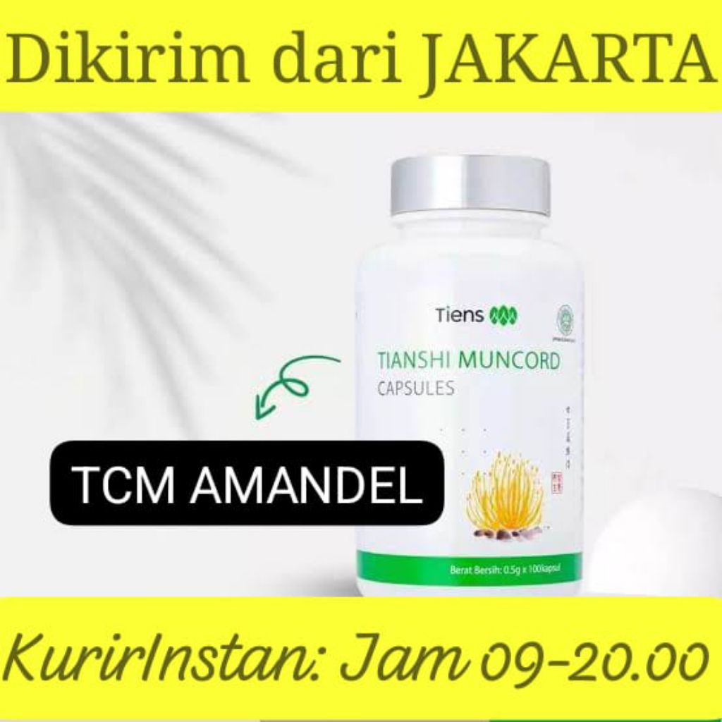 TCM Amandel Muncord dan Renuves Capsules TCM Herbal China Fitofarmaka | Dikirim dari Tiens Jakarta