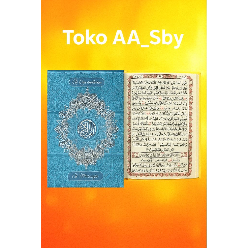 Al Quran / Mushaf Al Mubayyin Bombay Besar A4 Non Terjemah - AlQuran LANSIA