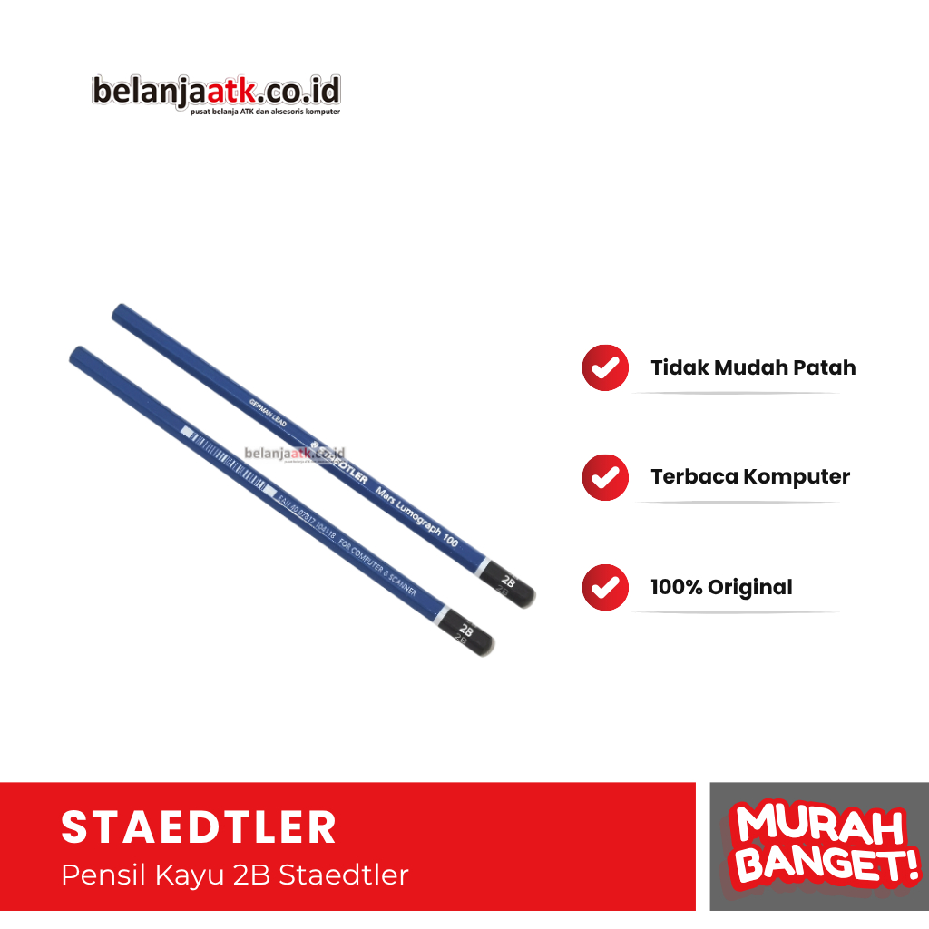 

Pensil 2B Staedtler / Pensil Kayu