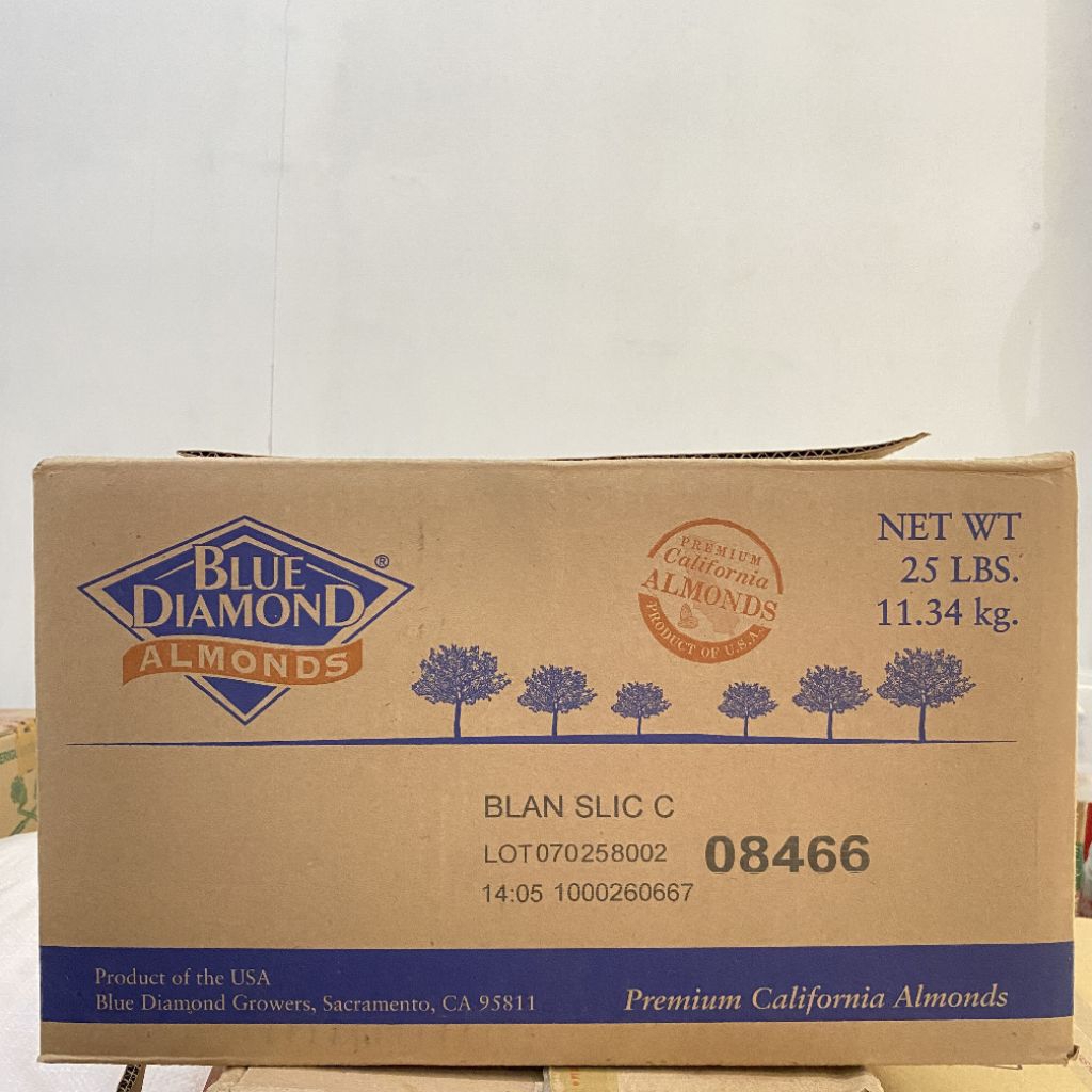 

Kacang almond slice 500 gram | almond slice | kacang almond | almond iris