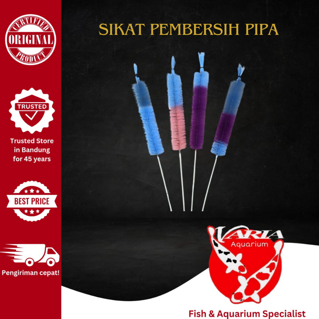 Sikat Pembersih Pipa Aquarium Brush Pembersih Selang Aquarium