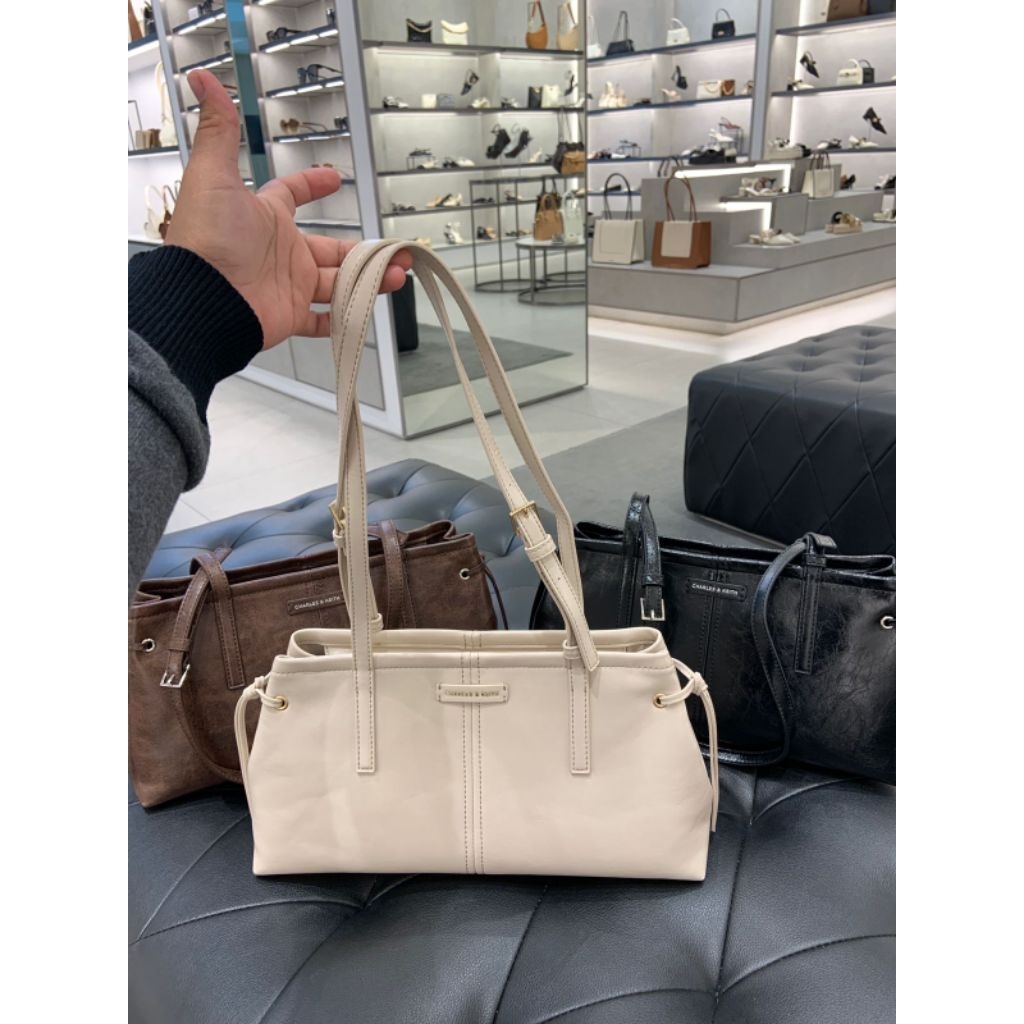 #2-20782673 Noane Elongated - Jast[p] CK ORIGINAL COUNTER HANDLE SHOULDER BAG TAS STORE AUTHENTIC AS