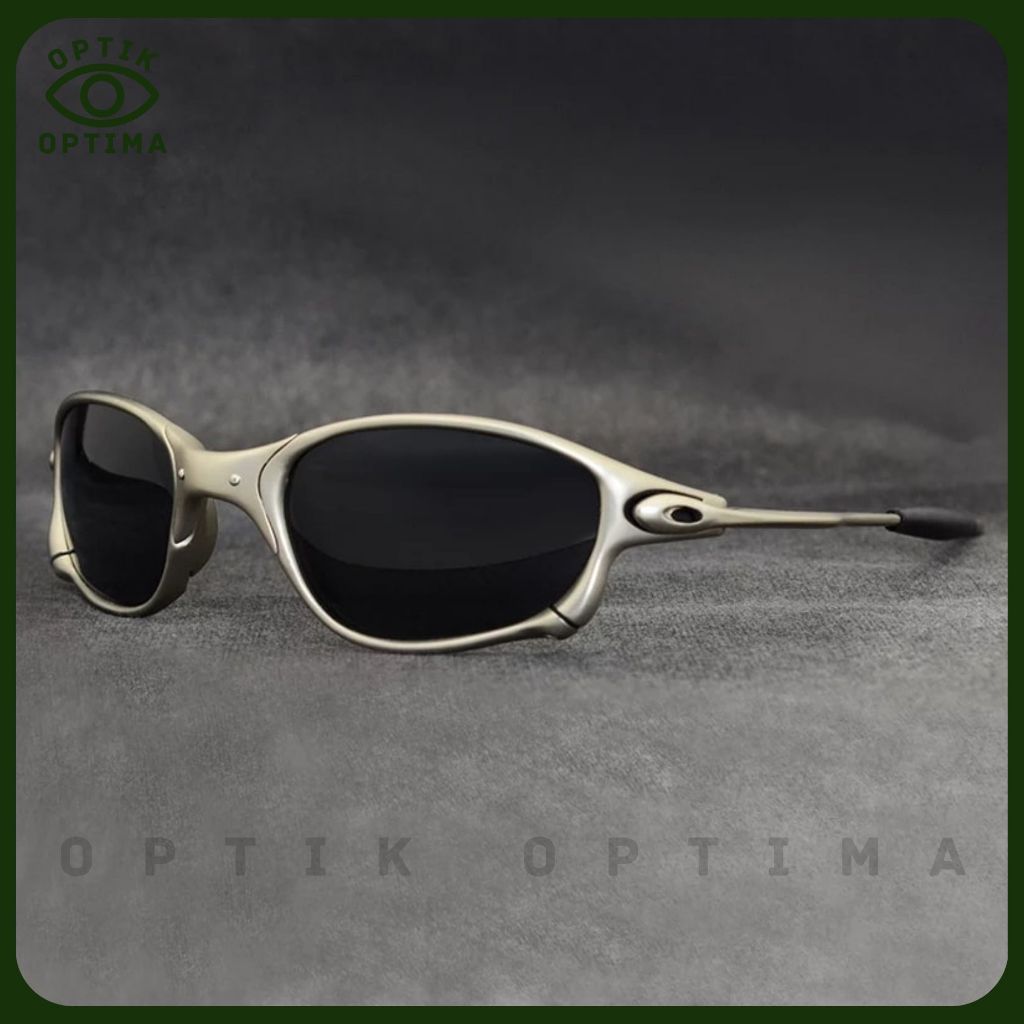 KACAMATA HITAM OKLEY JULIET PREMIUM KEREN ANTI RADIASI LENSA CUSTOM CYLINDER POLARIZED BRANDED GAYA 