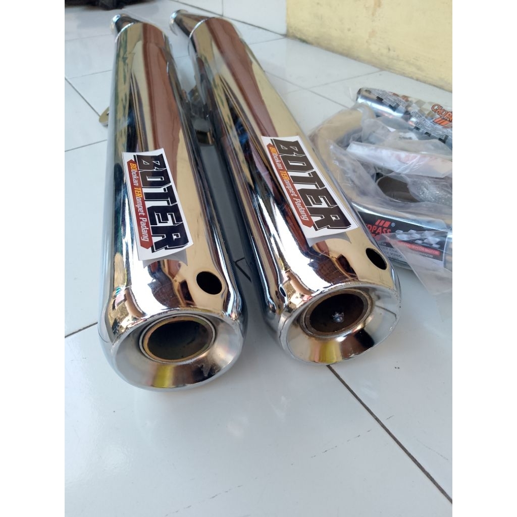 knalpot bobokan tipe boter MOTOR RX-King, RX-SPESIAL,RX-100