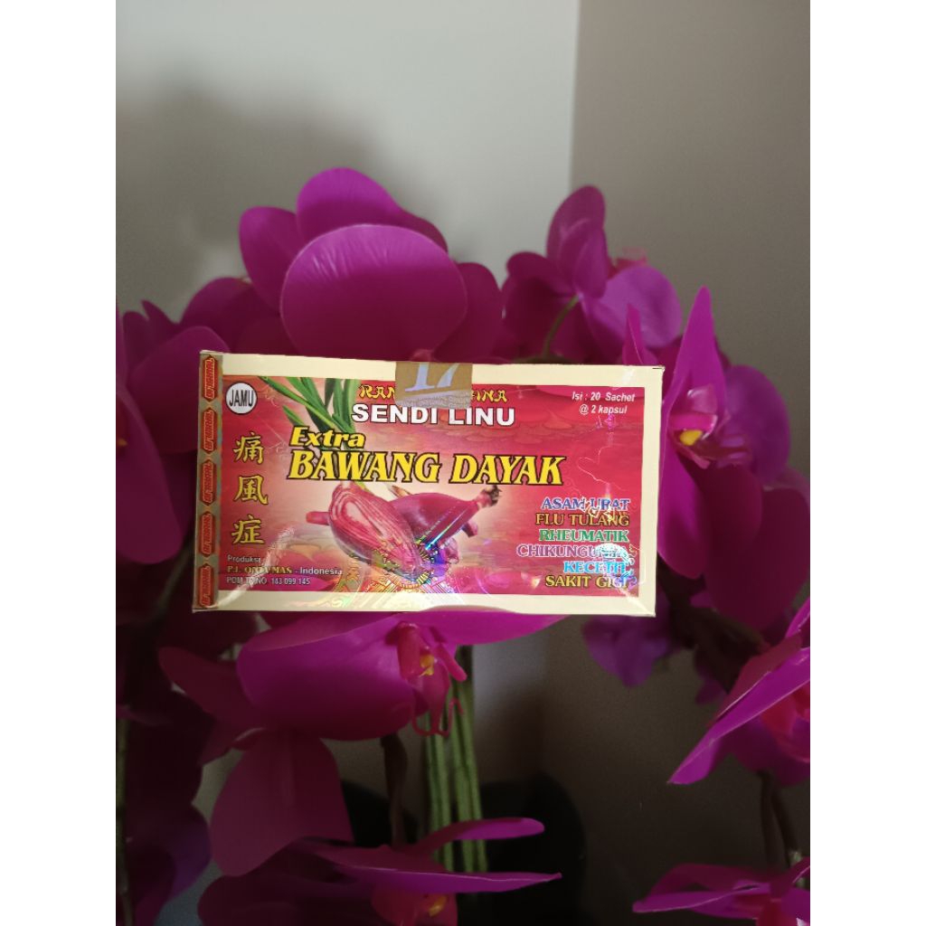 Ramuan China Extra Bawang Dayak Kapsul 1Box 20 sachet