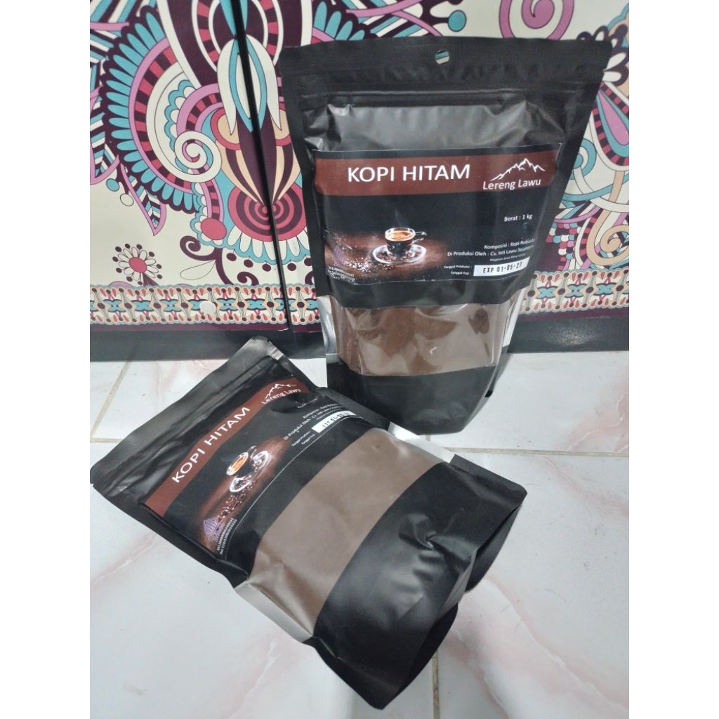 

Kopi Hitam Lereng Lawu berat 1kg