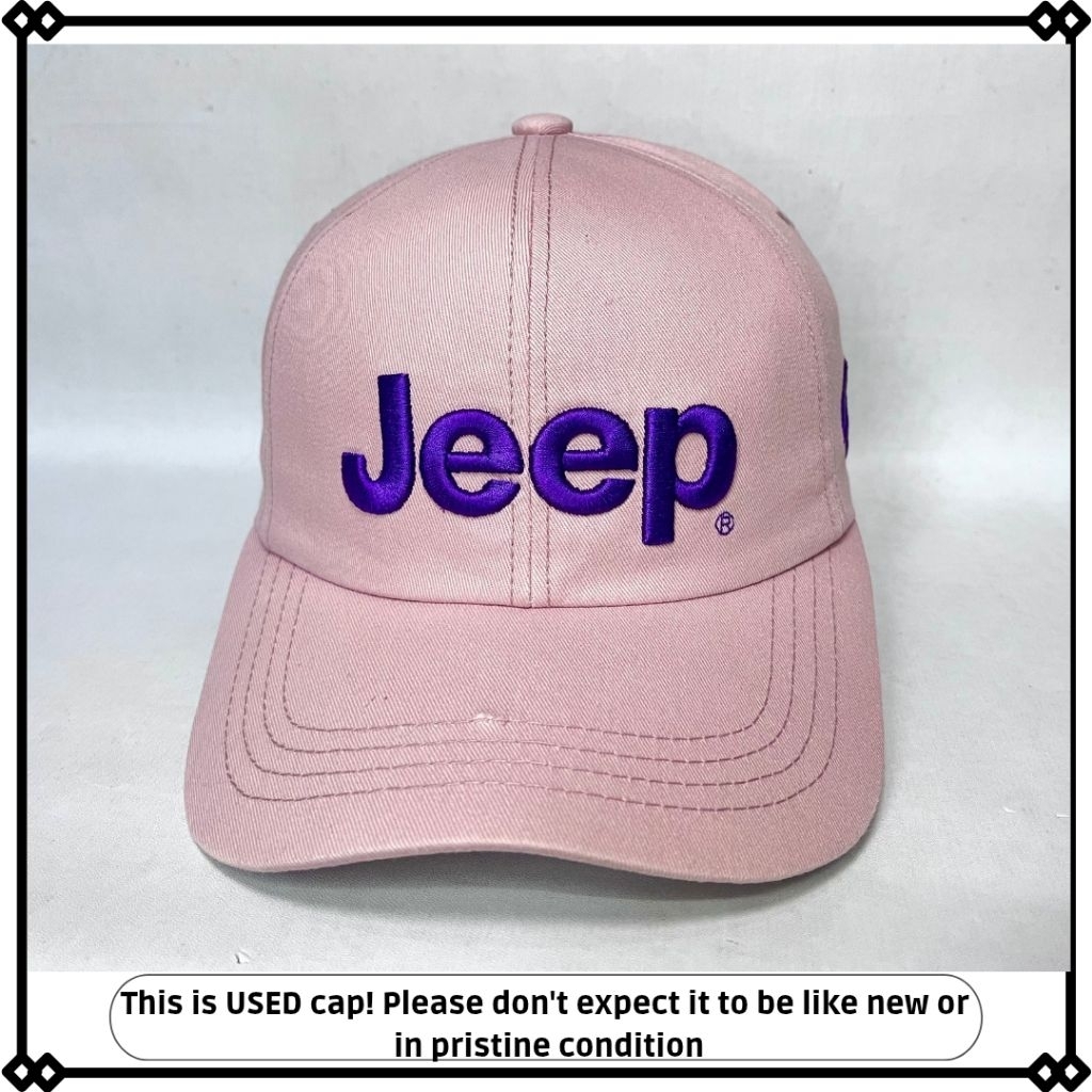 topi jeep wanita casual original second branded dewasa