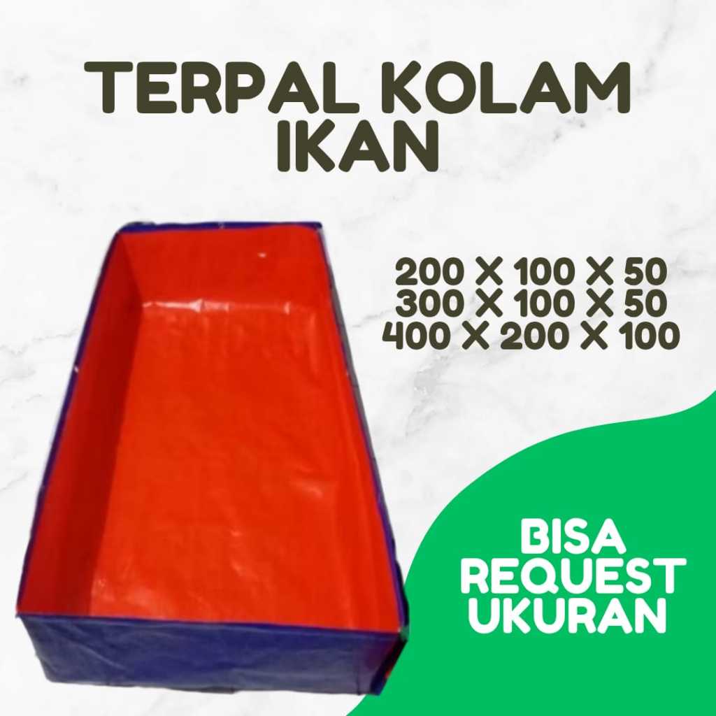 KOLAM TERPAL IKAN LELE NILA GURAME TEBAL - BUDIDAYA PRAKTIS MURAH
