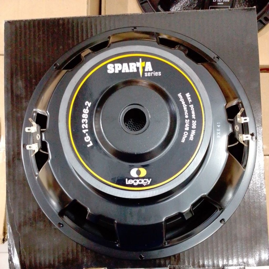 Speaker 12" LEGACY Sparta LG-12386-2 original dobel coil subwofer