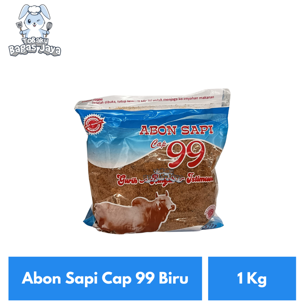 

Abon Sapi Cap 99 Biru 1 Kg
