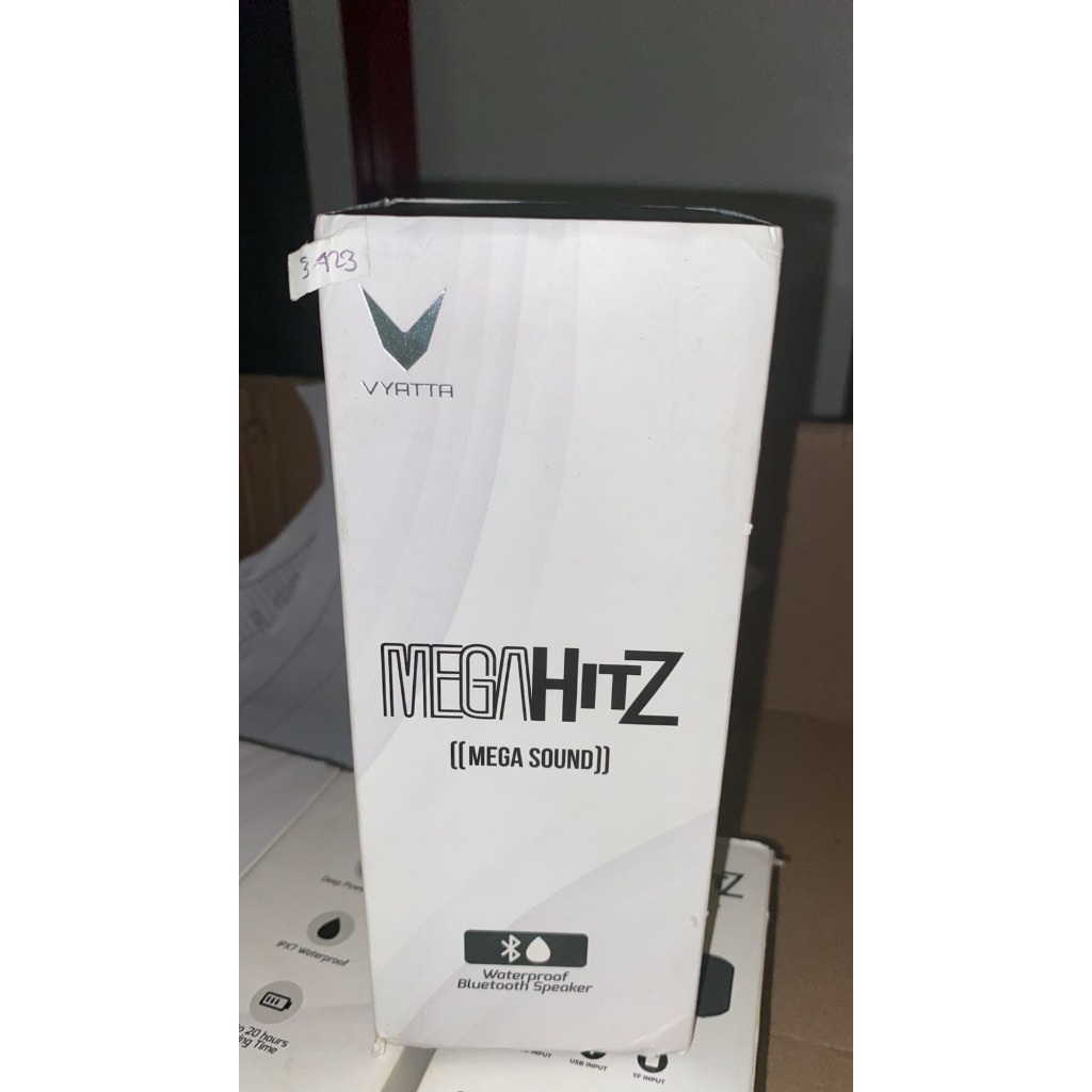 CUCI GUDANG VYATTA Mega Hitz TWS Bluetooth VS Speaker - Black
