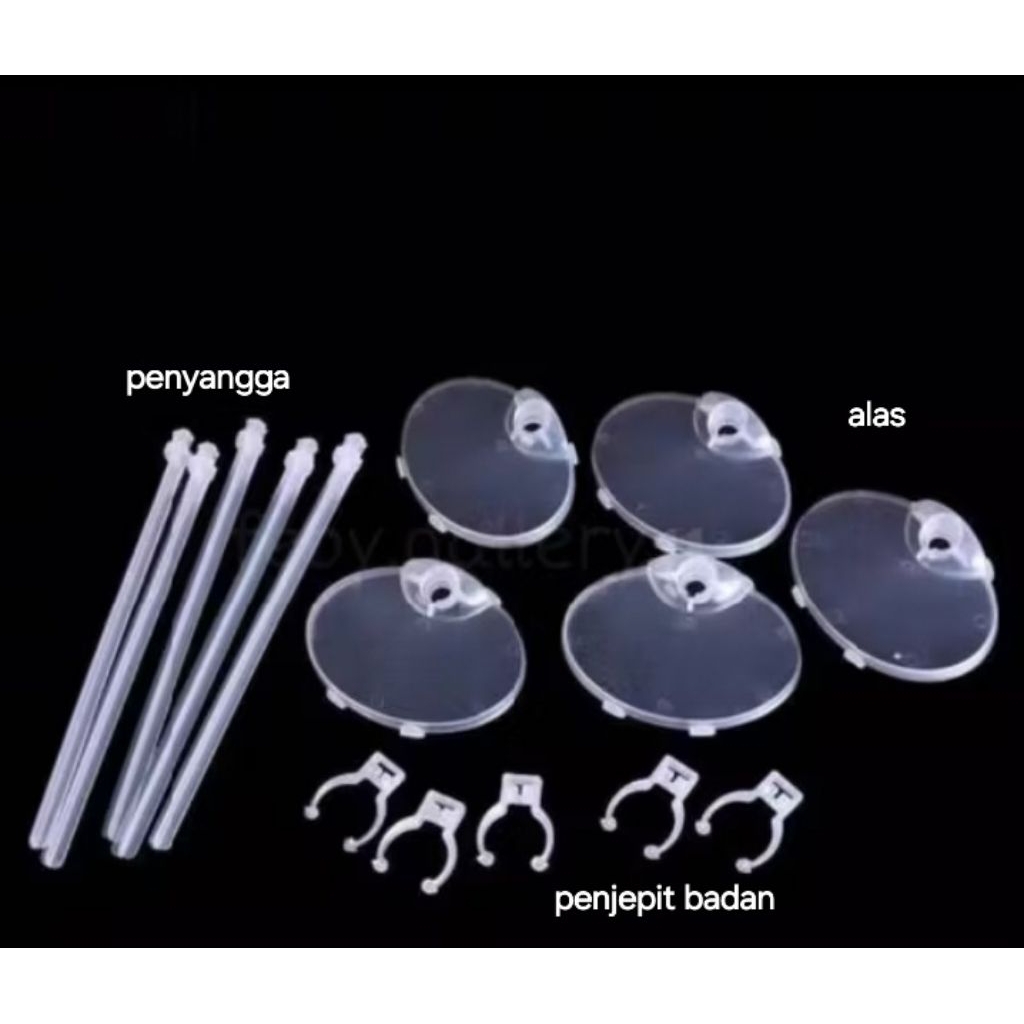 (SPAREPART) STAND PENYANGGA BADAN BONEKA BARBIE PIVOTAL