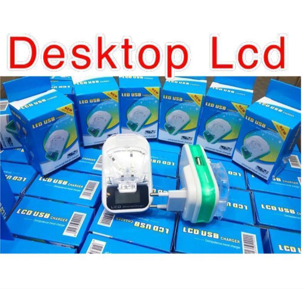 Ready Desktop lcd charger casan kodok