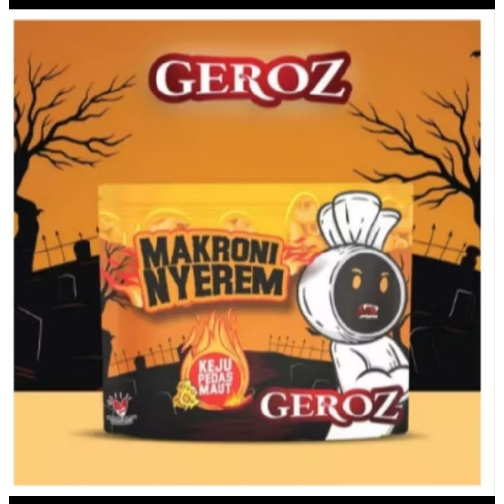 

Geroz Makaroni nyerem cemilan kekinian enak dan gurih