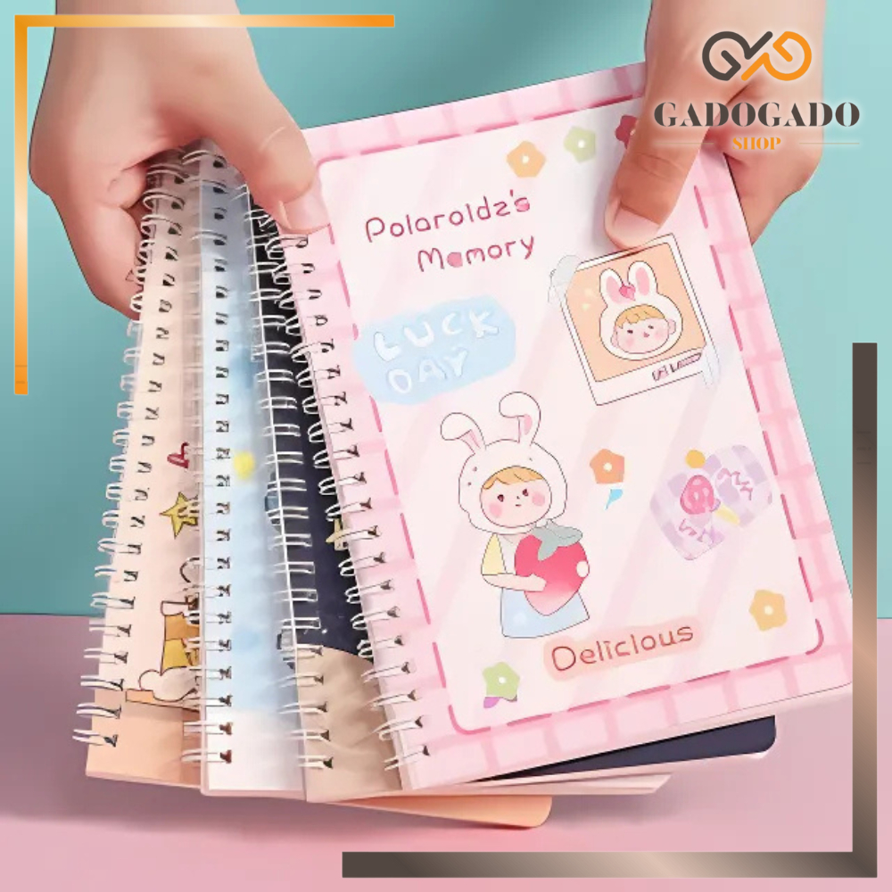 

GGS Notebook Ring Motif Random A5 / Buku Tulis Sekolah Isi 60 Lembar / Buku Catatan / Buku Diary / Buku Tulis Random Y3435