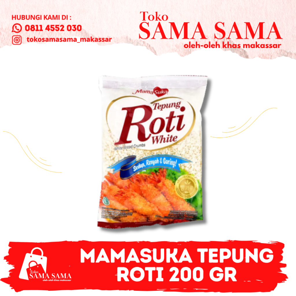 

MAMASUKA TEPUNG ROTI 200 GR DAN 100 GR