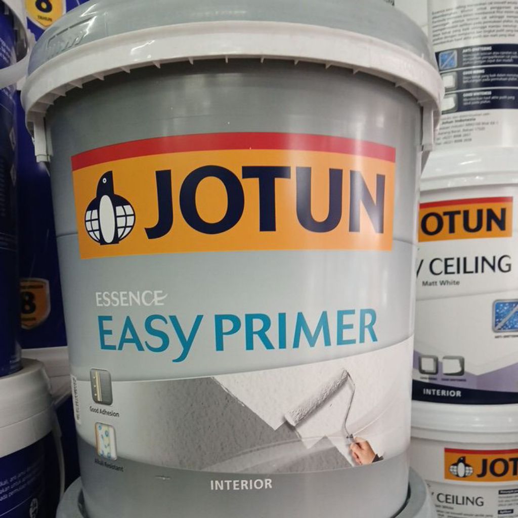 JOTUN EASY PRIMER 5 KG/CAT DASAR TEMBOK DALAM/CAT DASAR TEMBOK LUAR/CAT DASAR INTERIOR/CAT DASAR EXT