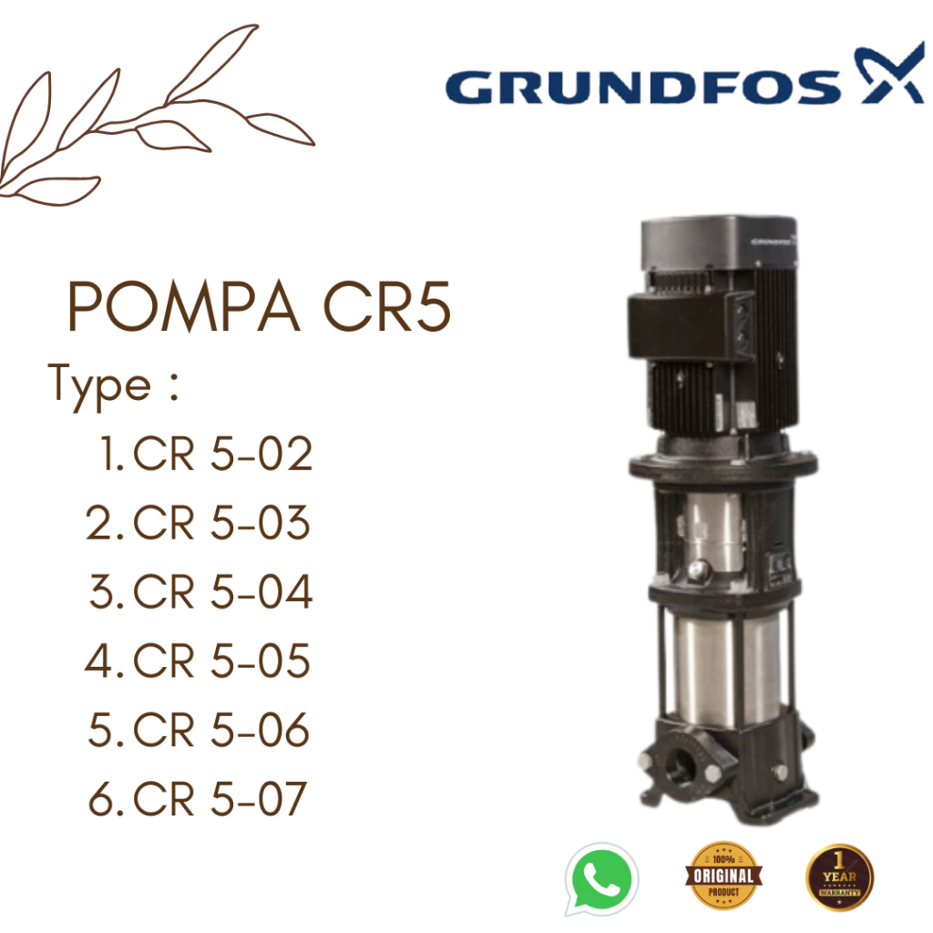 POMPA GRUNDFOS CR5