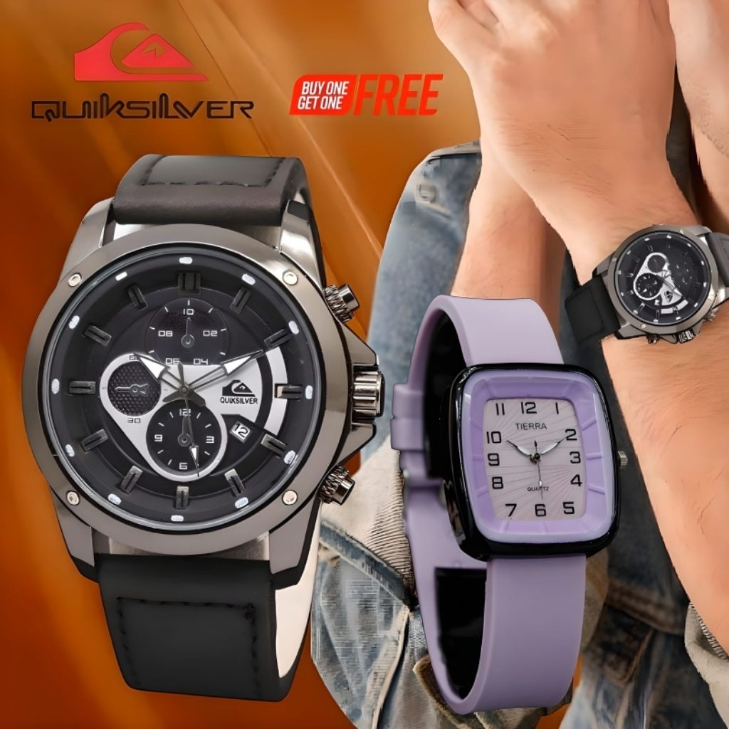 Jam tangan Quiksilver buy 1 get 1