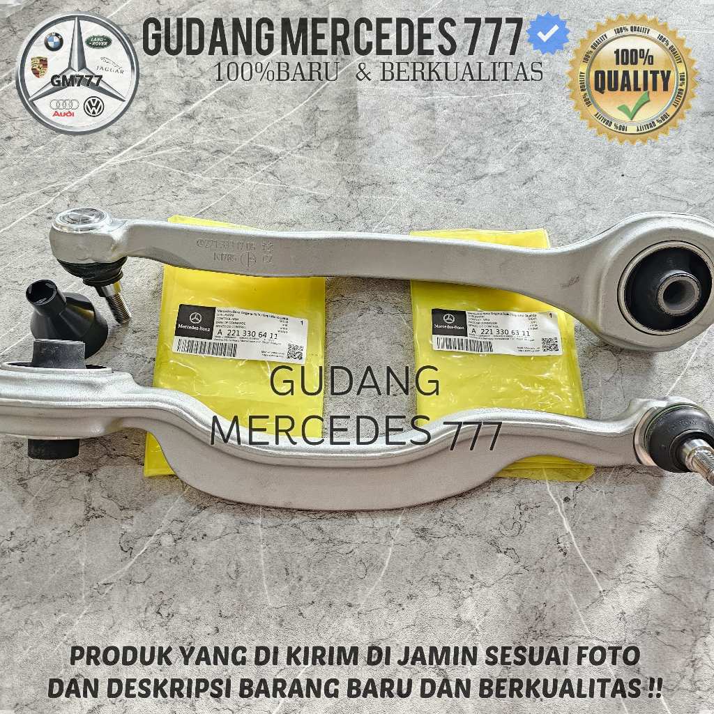 ARM BAWAH ALUMUNIUM MERCEDES W221 S300 S350 CONTROL ARM ALUMUNIUM MERCY W221