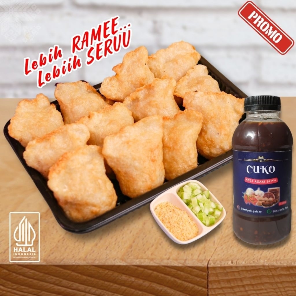 

PEMPEK Galaxy TELUR IKAN TENGGIRI ASLI 100% HALAL