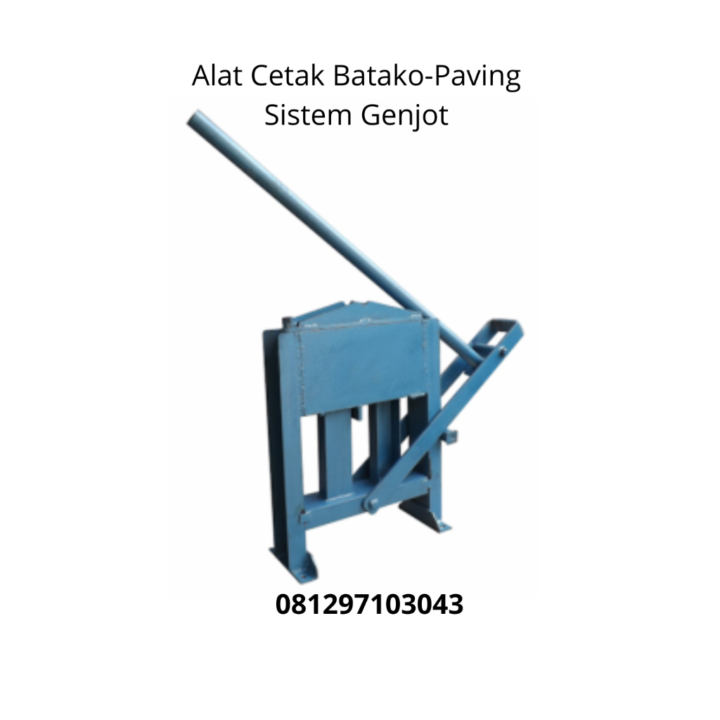 Alat Cetak Batako-Paving Sistem Genjot