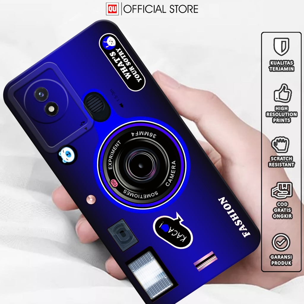 [ CMR ]  Premium Case For VIVO Y02 Y02A Y02T - Casing Hp VIVO Y02 Y02A Y02T - Softcase Hp VIVO Y02 -