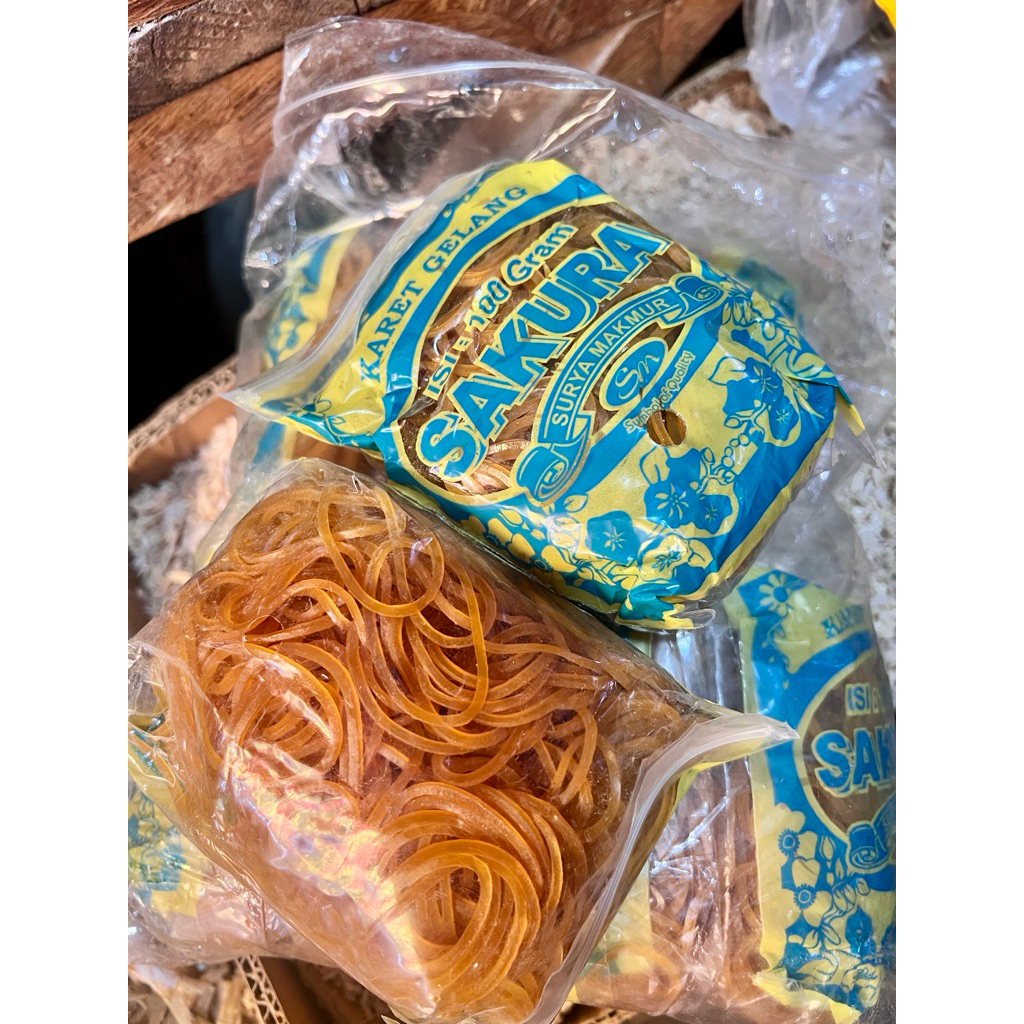 

Karet Gelang Sakura Isi 100 Gram