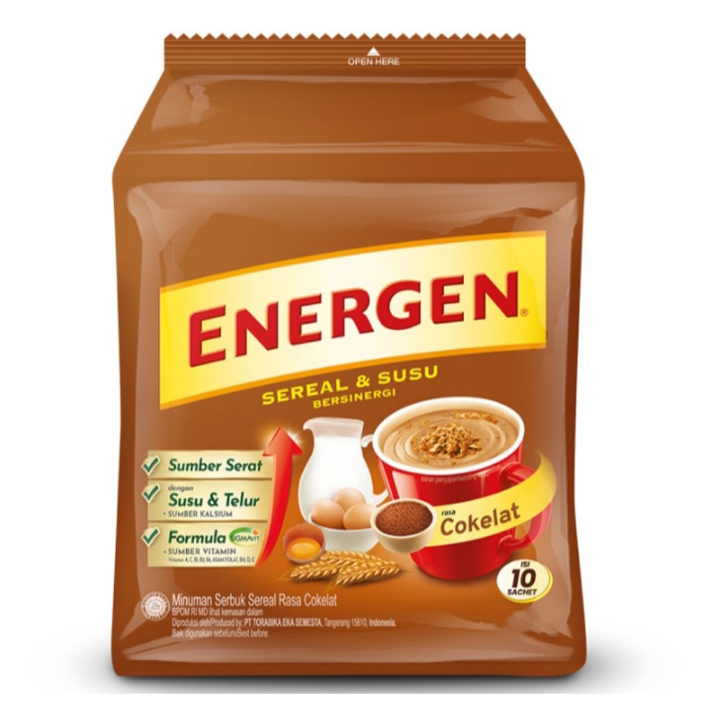 

Energen Minuman Sereal Rasa Cokelat