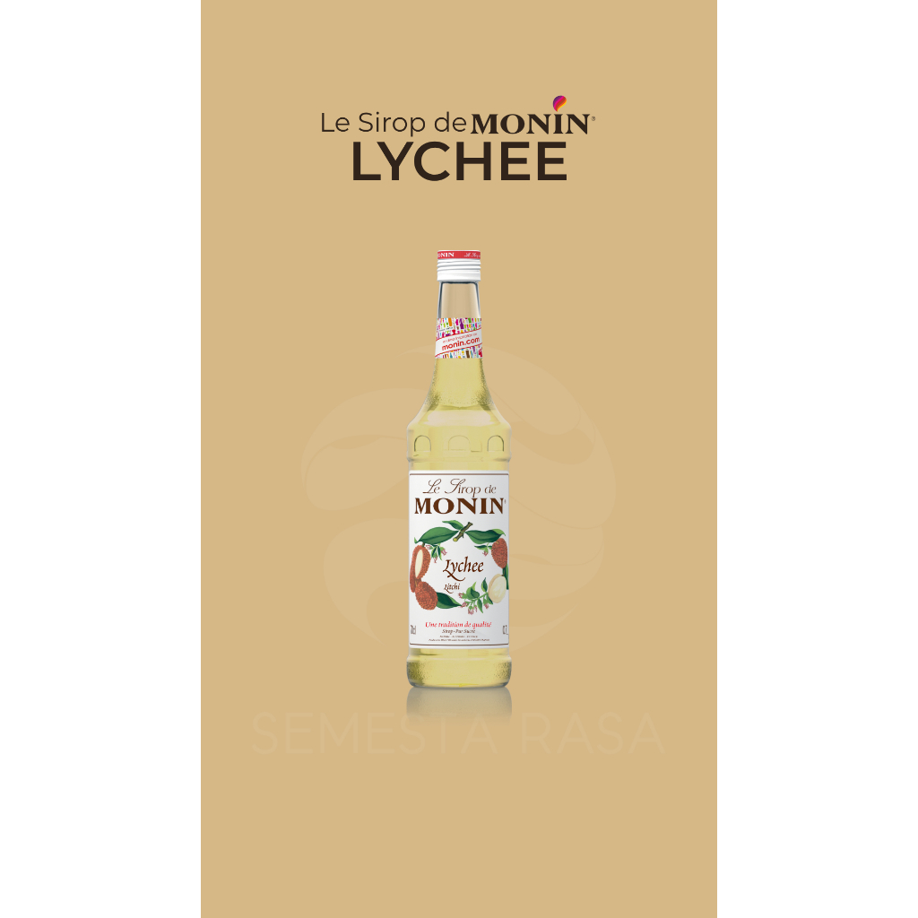 

Monin Syrup Lychee / Litchi 700 mL | Sirup Leci