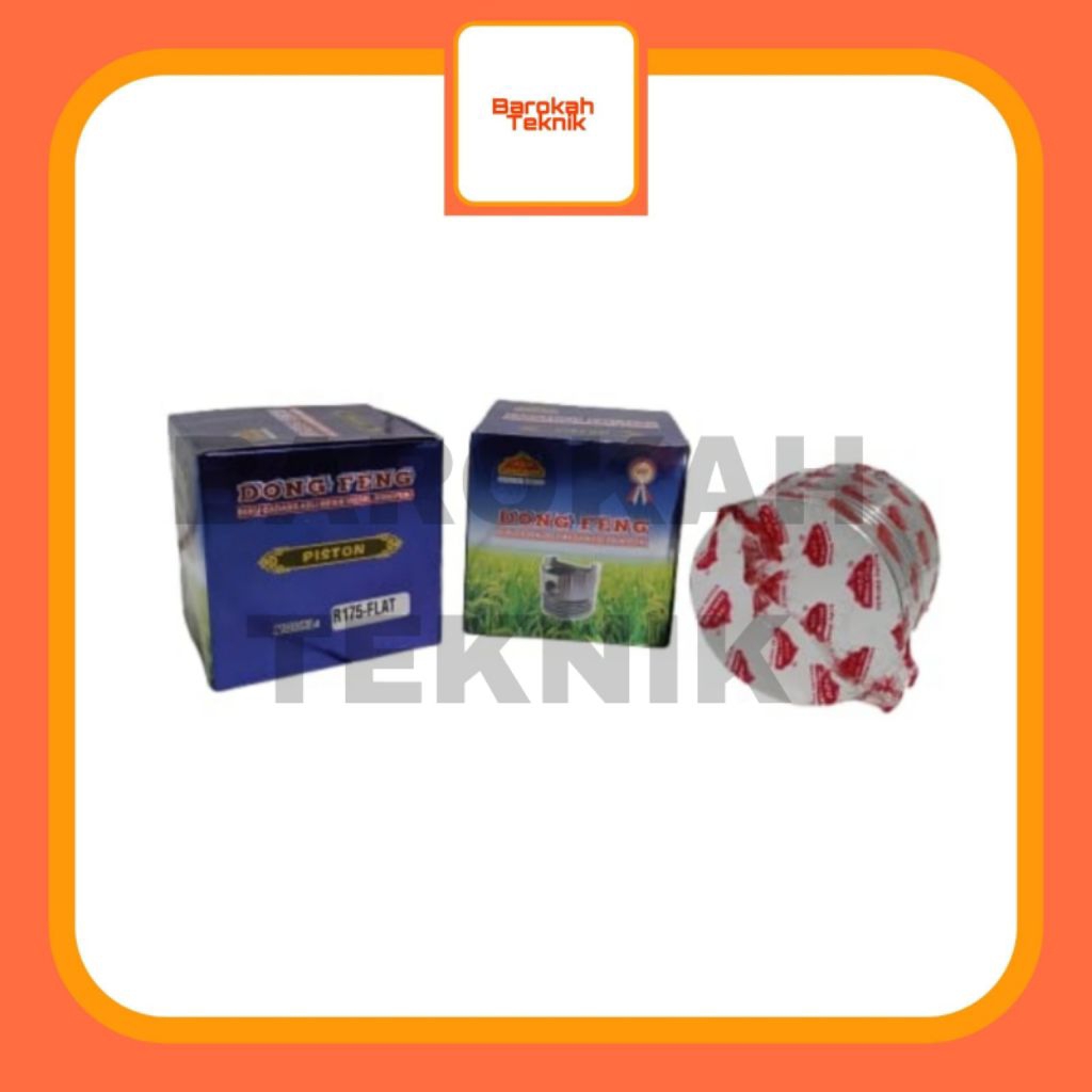 Sparepart Dongfeng Piston Diesel R 175 Coak / Seker - Seher Diesel Dongfeng