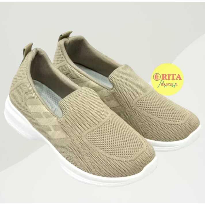 Dr Kevin Sepatu Slip On / Slip On Rajut