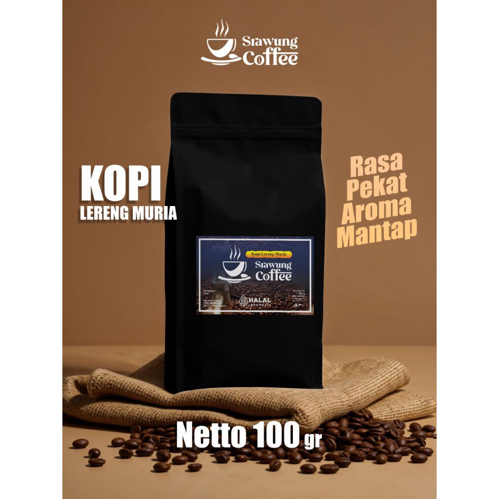 

Srawung Coffee- Kopi Lereng Muria 100 gram