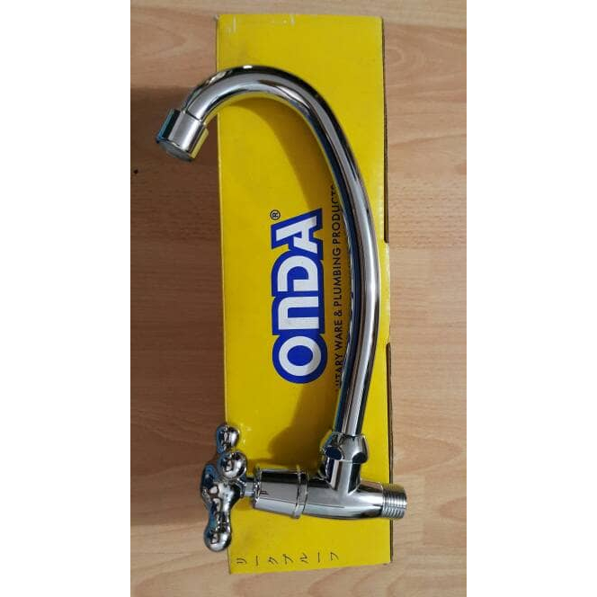 Kran Onda V 638 CU / Keran angsa 1/2" / kran dapur cuci piring
