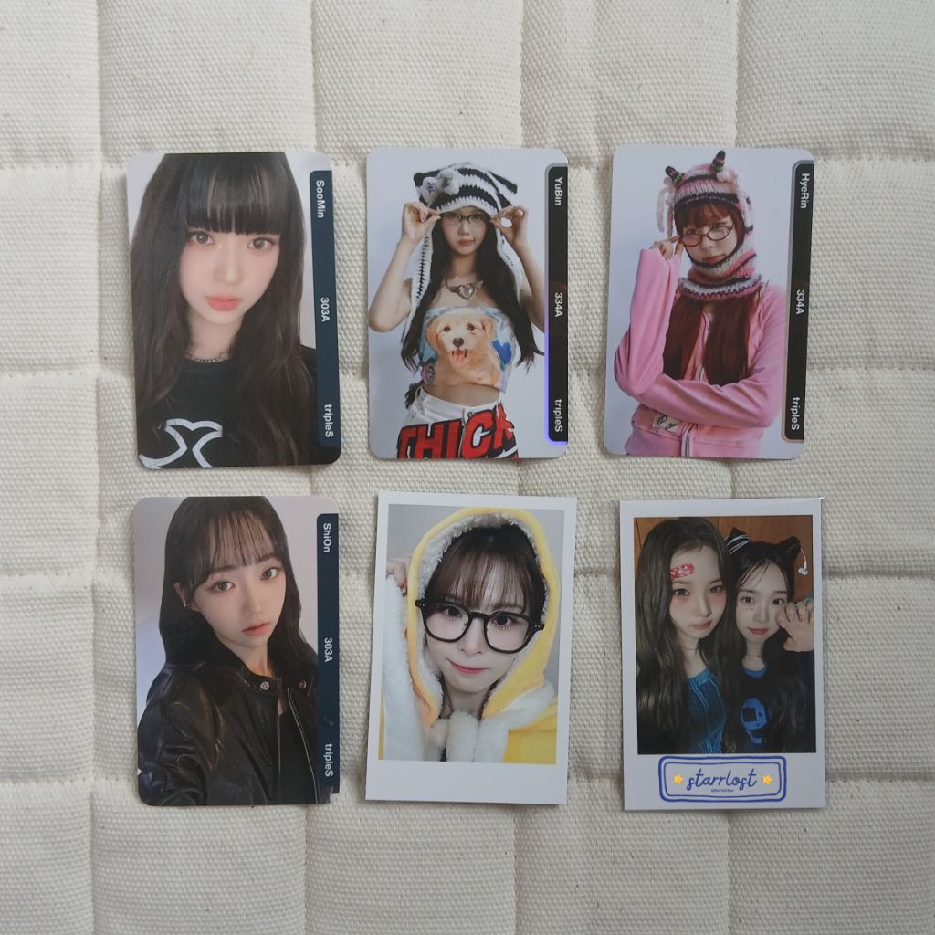 aab tripleS objekt (scanned) polaroid photocard