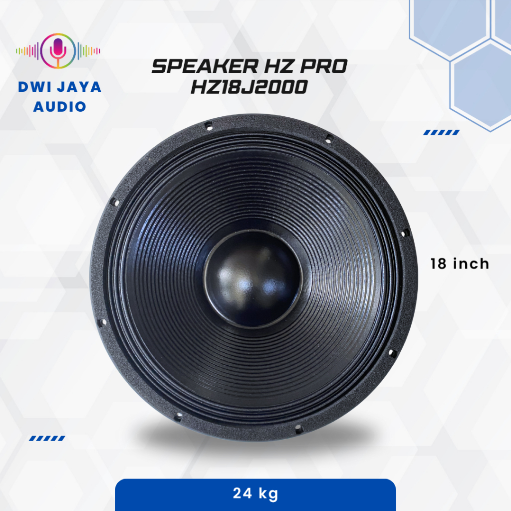 Speaker HZ Pro HZ18J2000 | Spiker 18 inch