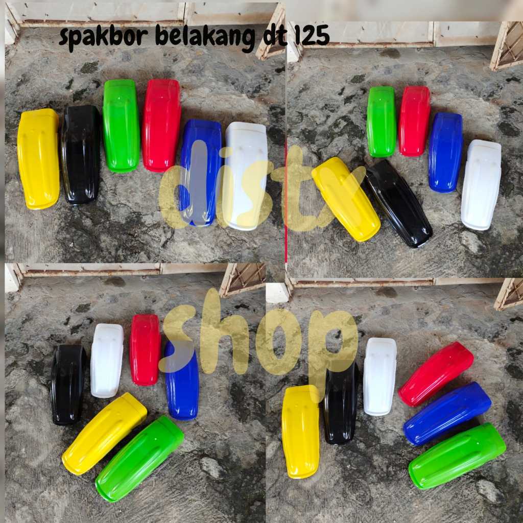 SPAKBOR BELAKANG TRAIL VINTAGE JADUL DT 125 REAR FENDER SLEBOR TS  TS XR XL KDX HUSQ KTM CR MTX RM T
