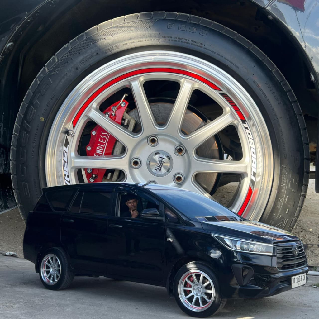 Paket Velg Ban Ring 18 Mobil Innova Reborn, Velg R18 Hsr Toboali Ban Accelera