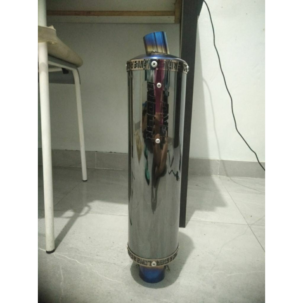 Silencer LoneRider Standar Silent BigVol Black Metalic Bluemoon