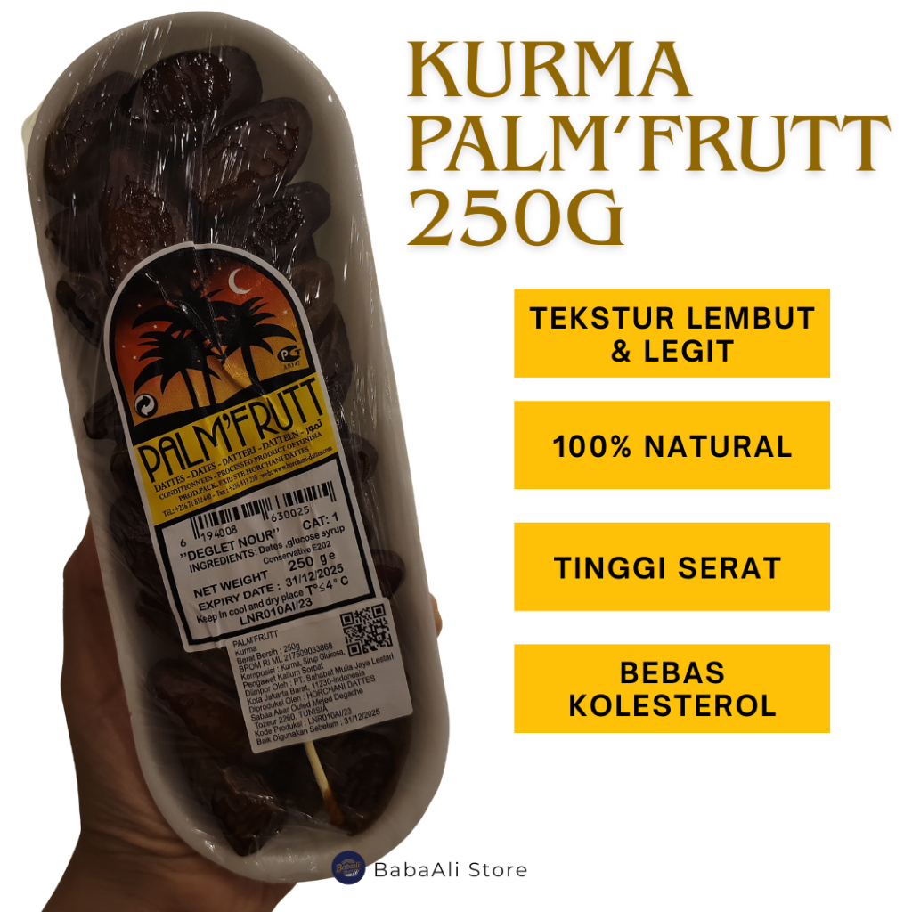 

BabaAli - Kurma PALM'FRUTT 250G